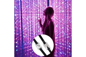 Wholesale DC12V Christmas Fairy Led Light String Waterproof 360 Degree Led Point Light APP Control Smart Led String