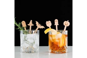 Halloween Cocktail Stirrers Party Decoration Supplies & Bar Accessories for Halloween Events