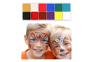 Wholesale 12 Colors Halloween Makeup Body Art Festival Face Paint Oil Based Face Body Painting