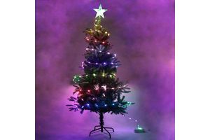 IP65 Christmas Smart APP Remote Control RGB Colorful Light String USB Colorful Light LED Christmas Tree Light Strip 5V