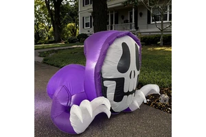 1.5m Holiday Halloween Inflatable Decoration Outdoor LED Light Ghost Gift Oxford Material Insun Brand