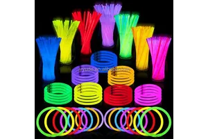 Hot Sale Hot Selling Glow Sticks Custom for Halloween Supplies Neon Glow in the Dark Sticks for Festivals WeddingDecoration