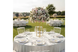 GNW Factory Direct Custom Wedding Table Centerpieces Real Touch Artificial Flowers Luxurious Decorative Arrangements