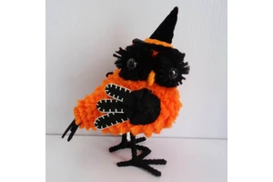 Halloween Party Supplies Home Decorations Bird Ornaments