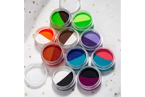 Wholesale Custom Halloween Neon Double Color Water Eyeliner Paint High Pigment Body and Face Painting Cream