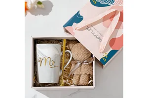 HBC Hot Selling Beautiful Return Gift Unique 2026 CustomMug Towel Souvenir Birthday Wedding Favors for Guests Gift Set for Girls