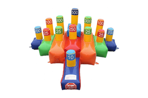 The Most Exciting Sport Inflatable Ring Toss Game with HD Printing & EN71 Certification for Party Birthday