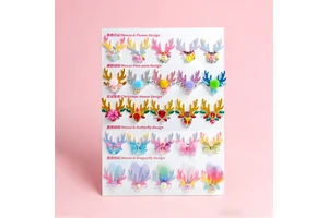 Mei Shang Newcute Acrylic Face Gem Sticker for Children and Teenagers Party and Festival Face Painting with CE Certification .