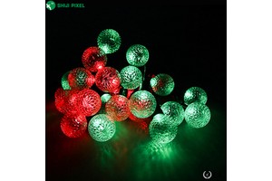 SHIJI Outdoor Waterproof DC5V SK9822 LED Strings Light Full Color G40 Led Bulb for Christmas Holiday Lighting