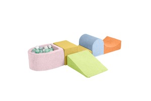 Combinational Softplay Equipment Dry Pool With Balls Soft Foam Ball Pits For Children