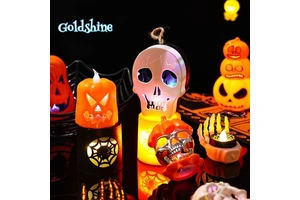 Halloween Party Supplies LED Jack-O'-Lantern Lighting Pendant Decorations and Favors