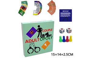 Paper Party Drinking Game Set for Adult Couples Wedding & Christmas Icebreaker-Liven up Parties with Funny Cartoon for Game