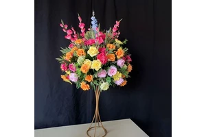MSFAME Large Natural Flower Table Centerpieces 80cm Diameter Wedding Decoration Artificial Flowers Balls
