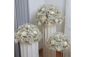 Flower Ball Gypsophila Wedding Table Flower Decoration Luxury Wedding Centerpiece Flower