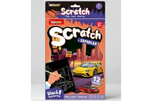 Keybaby Colorful Rainbow Magic Scratch Art Paper Fun Black Scratch Crafts for Girls Perfect Christmas Gifts & Party Favors