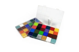 Long-Wear Waterproof Oil Paint For Art & Body Vibrant 24 Color Face Paint Palette Ready To Ship Face Paint Palette