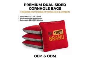Professional Canvas Cornhole Bean Bag Set Outdoor Toss Game Accessories Tailgate Party Gear Backyard Activity Supplies OEM ODM