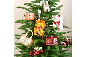 Factory Custom Handmade High Quality Multi Color Christmas Tree Classic Glass Blown Ornaments 2026 Xmas Bauble