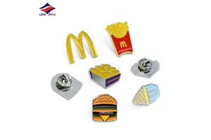 Longzhiyu 15years Manufacture Customized Metal Enamel Pin Badge Birthday Pin Holiday Celebration Lapel Pin Souvenirs