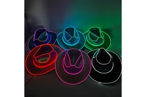 High Quality LED Light up Party Favors Led Hat Glasses Bow Tie Birthday Gift Club Party in the Dark Party Decor Supplies