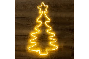 Light Factory Christmas Tree Shape Home Decoration Neon Lamp Garden Shop Decor Holiday Christmas Lights for Outdoor Use