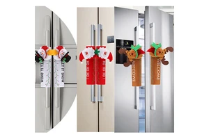 Festive Christmas Decorations Holiday Ornaments for Refrigerator Home Decor Supplies
