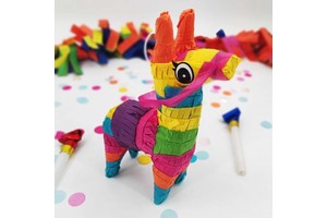Mini Donkey Paper Pinata Mexican Carnival Party Decoration Children's Birthday Games Props Toys