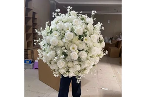 FF332 Customized Wedding Decoration Centerpiece Table Flower Ball Flowers Arrangement Artificial Wedding Floral Centerpieces
