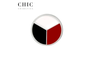 Custom Logo Cream Nail Face Makeup Painting Paste Oil Tattoo Palette 3 Colors Halloween Party Body Paint Body Painting Supplies