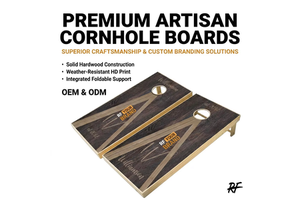 Classic OEM Professional Cornhole Board Set Artistic Outdoor Toss Game Equipment Tailgate Party Supplies Sports Activity