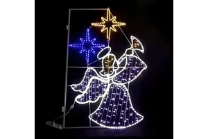 Customized LED Christmas And Halloween Holiday Landscape Street Motif Light Commercial Decorations Pole Light IP65 Rated