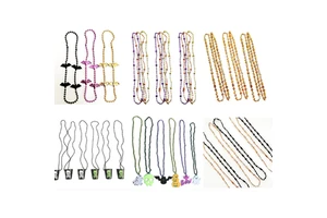 POWER Halloween Party Decorations Necklace Party Pearl Necklace Costume for Masquerade Ball Props Halloween Accessories