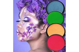 Colorful Water-Based Body Paint for Kids Halloween Party Decorations Children's Age Group Body Painting Supplies