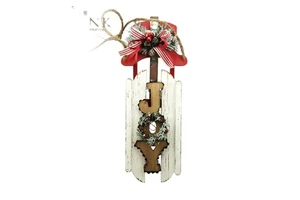 Christmas Ornaments For MDF "JOY" Large sled
