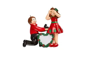couples christmas ornaments high quality hand painted christmas tree ornaments christmas decorations