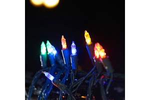 Multicolor Christmas String Lights for Holiday Decoration 100 LEDs with UL Certificate
