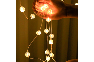 Soft Cable Wire Icicle Light Star Festival Lights for Christmas Holiday Decoration