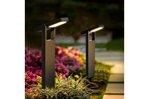 Outdoor Brightest Solar Pathway Light Waterproof Walkway Patio Front Yard LED Exterior Solar Powered Landscaping Lights