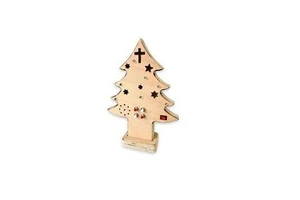 Factory Wholesale Customize MDF Christmas Tree Luxury Handmade MDF Ornaments Tabletop MDF Plaque For Decor Christmas Ornaments