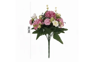 Hand-Held Hydrangea Table Decoration Bouquet 10 Heads for Wedding and Valentine's Day Home Decor