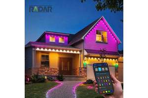 Permanent Outdoor Holiday Lighting RGB Color Led Point Light For Decoration