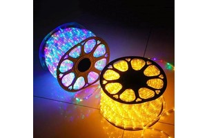 Outdoor Decoration Light D13mm Waterproof Christmas Light Colorful Led Rope Light