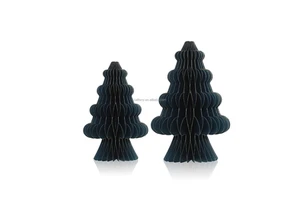 Green Medium Size Christmas Decoration Holiday Party Supplies Christmas Ornaments Paper Window Display for Home Decor
