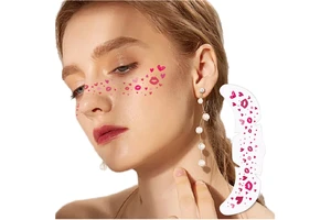 Multi-color Freckle Tattoo Stickers Waterproof Face Decals for Festival & Party Makeup Custom Patterns Available