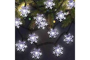 Snowflake Star LED Light fairy Christmas Lights New Year Decorations More Affordable Combination Price