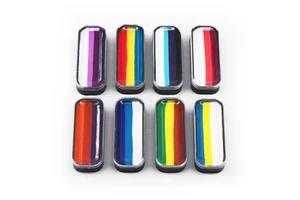 Professional Water Based Face Paint 10 Colors Split Cake rainbow Face Paint for Holiday Party