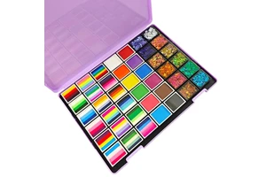 Wholesale Custom Makeup rainbow Face Paint Kits Festival Party Supplies Body Painting Supplies Safe and Non-toxic DIY
