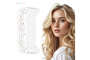 Sparkle Makeup Patches Temporary Tattoo Sticker Sexy Brown Freckles Style Face Body Art Design Holiday Parties Paper Festivals
