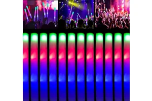 In the Dark 3-Mode Colorful LED Neon Flashing Portable ROMANCE Style Custom Logo Party Supplies Plastic and Foam Party Favors