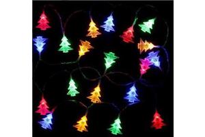 Christmas Colored Lights with Battery Power Supply